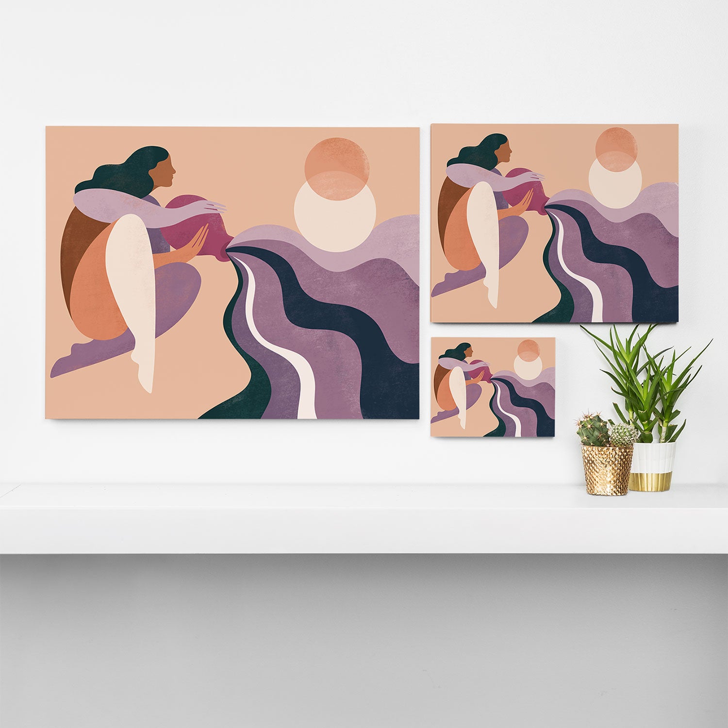 Aquarius Canvas Print Gallery Image 3
