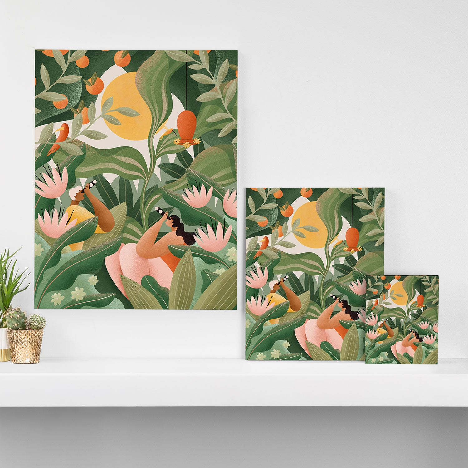 Birdwatching is the new bar hopping  Canvas Print Gallery Image 3