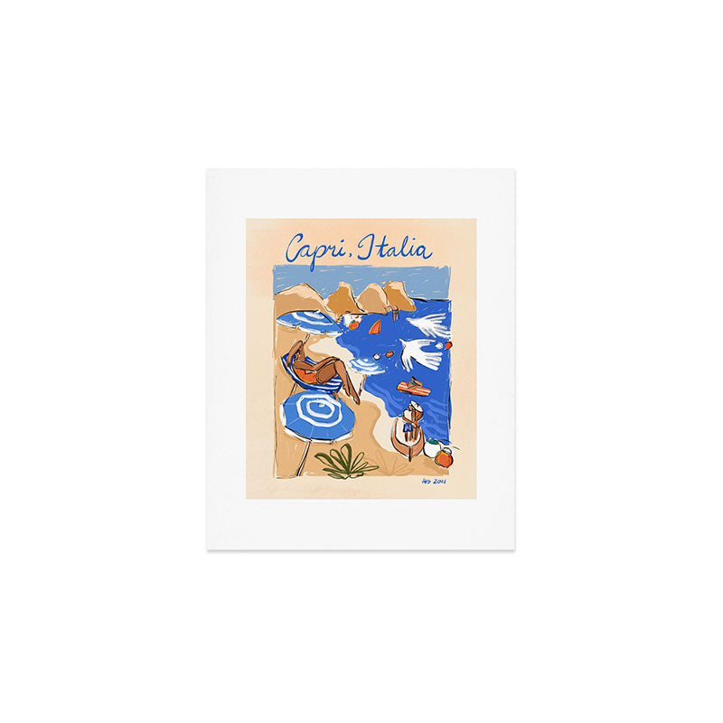 Capri, Italia Art Print Gallery Image 1