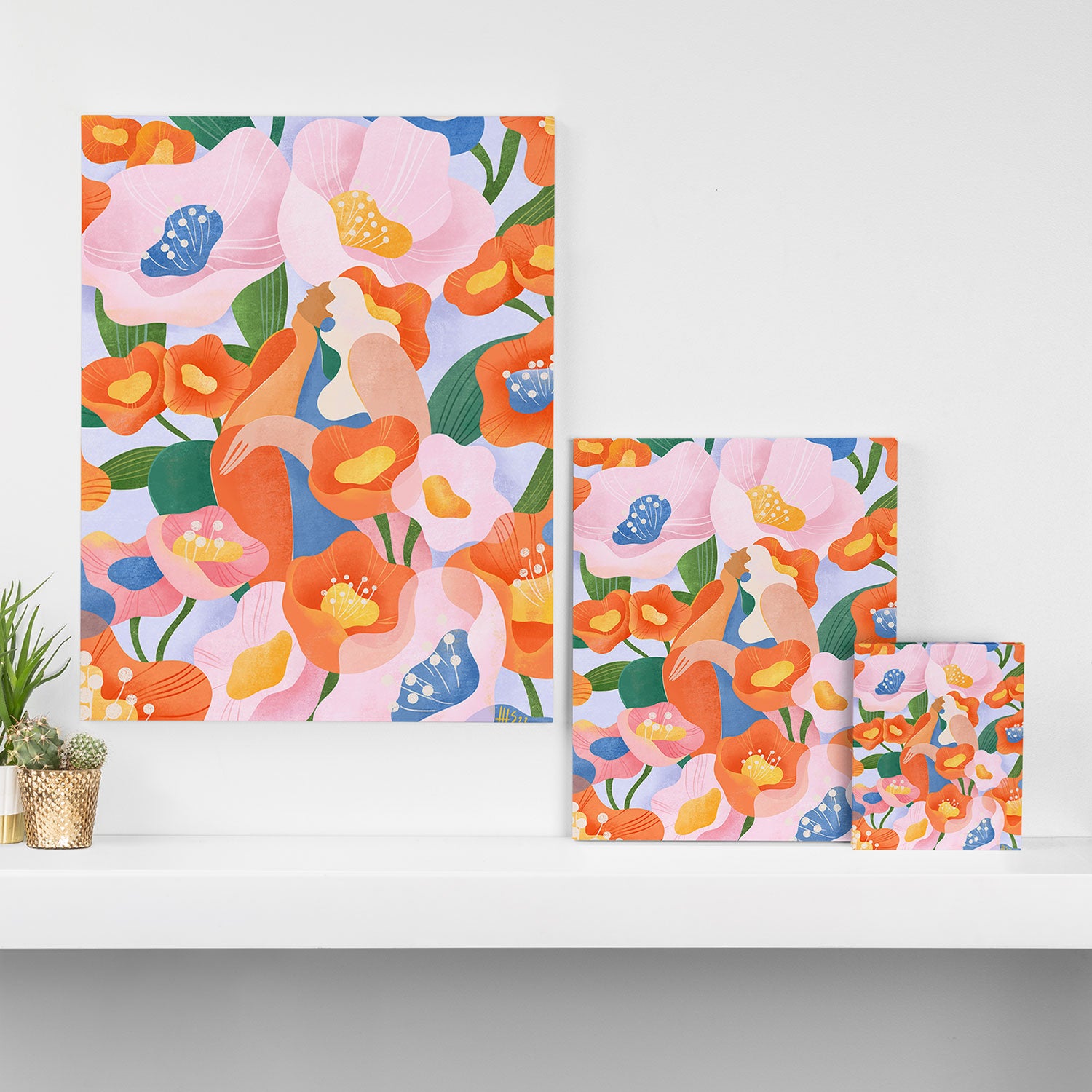 Flower Power Canvas Print Gallery Image 3