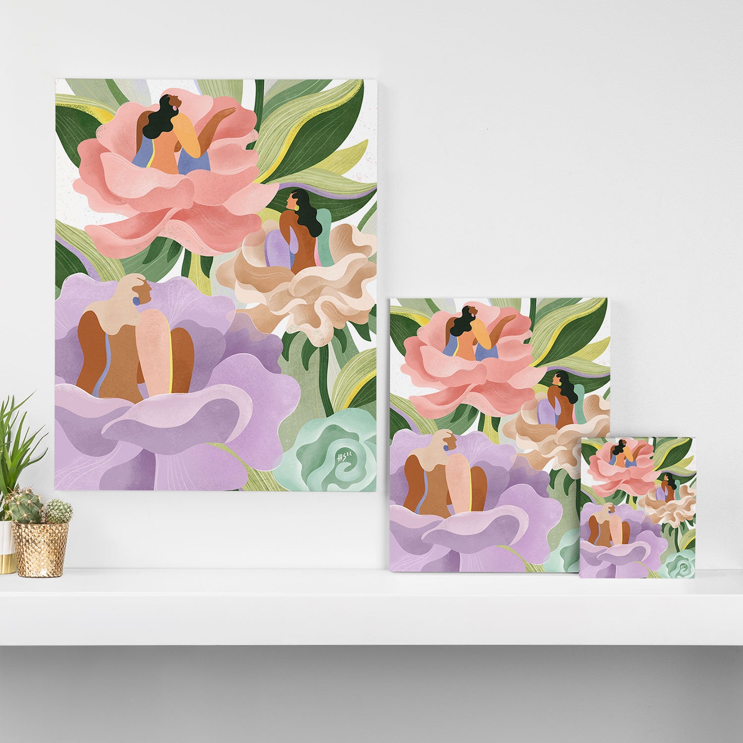 Growing Together Canvas Print Gallery Image 3