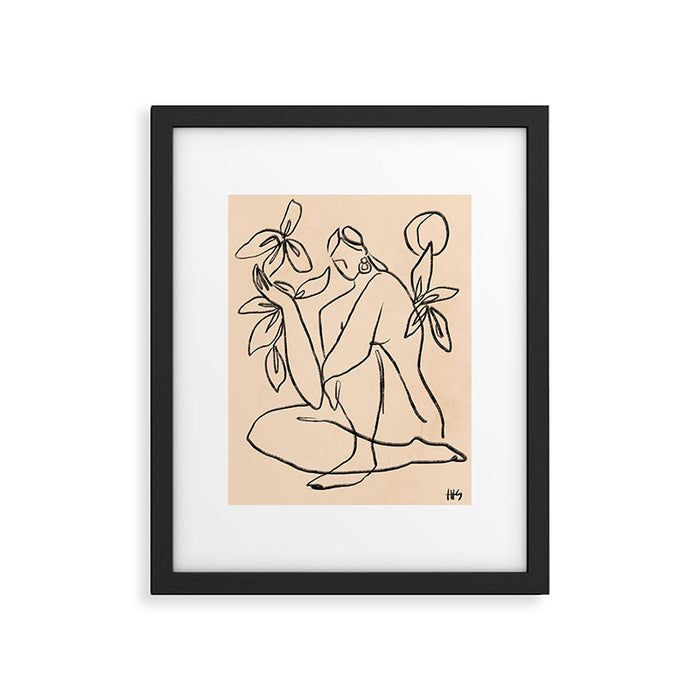 Summer lines |X Framed Art Print Gallery Image 1
