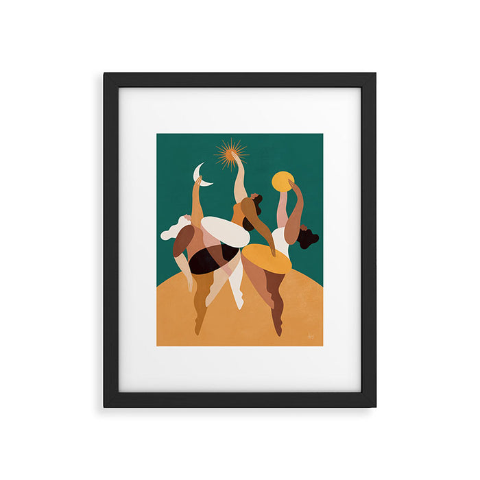 The moon always changes, so can we Framed Art Print Gallery Image 1