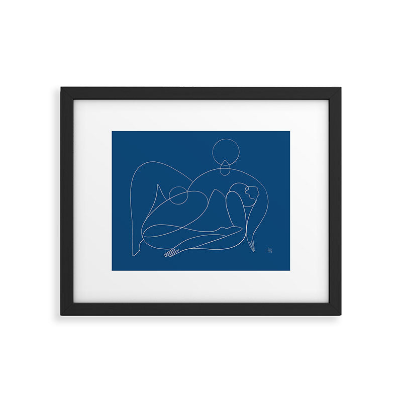 Waves Framed Art Print Gallery Image 1