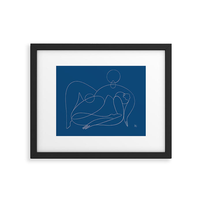Waves Framed Art Print Gallery Image 1