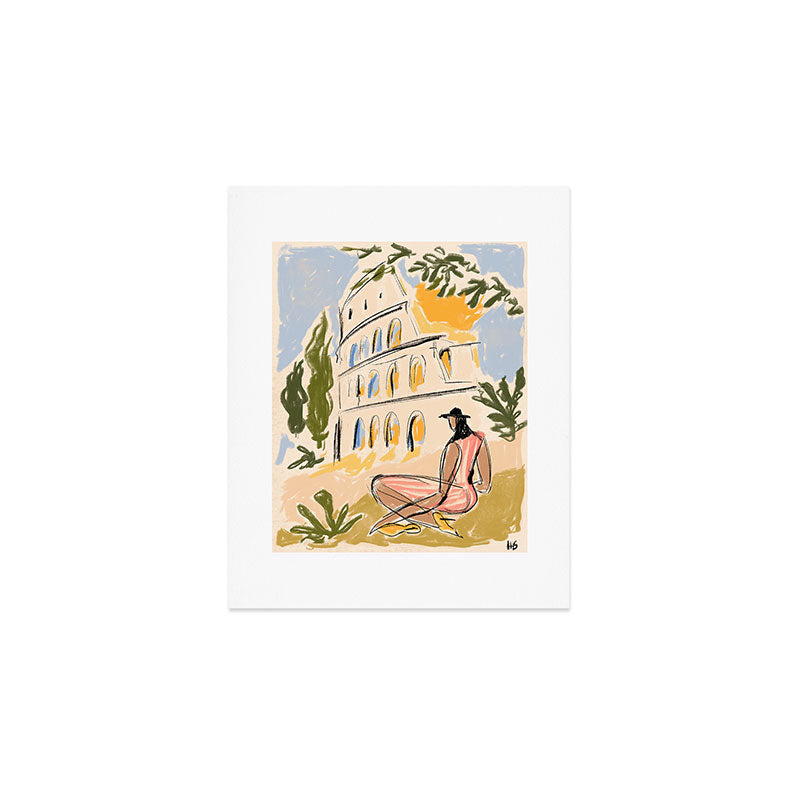 When in Rome Art Print