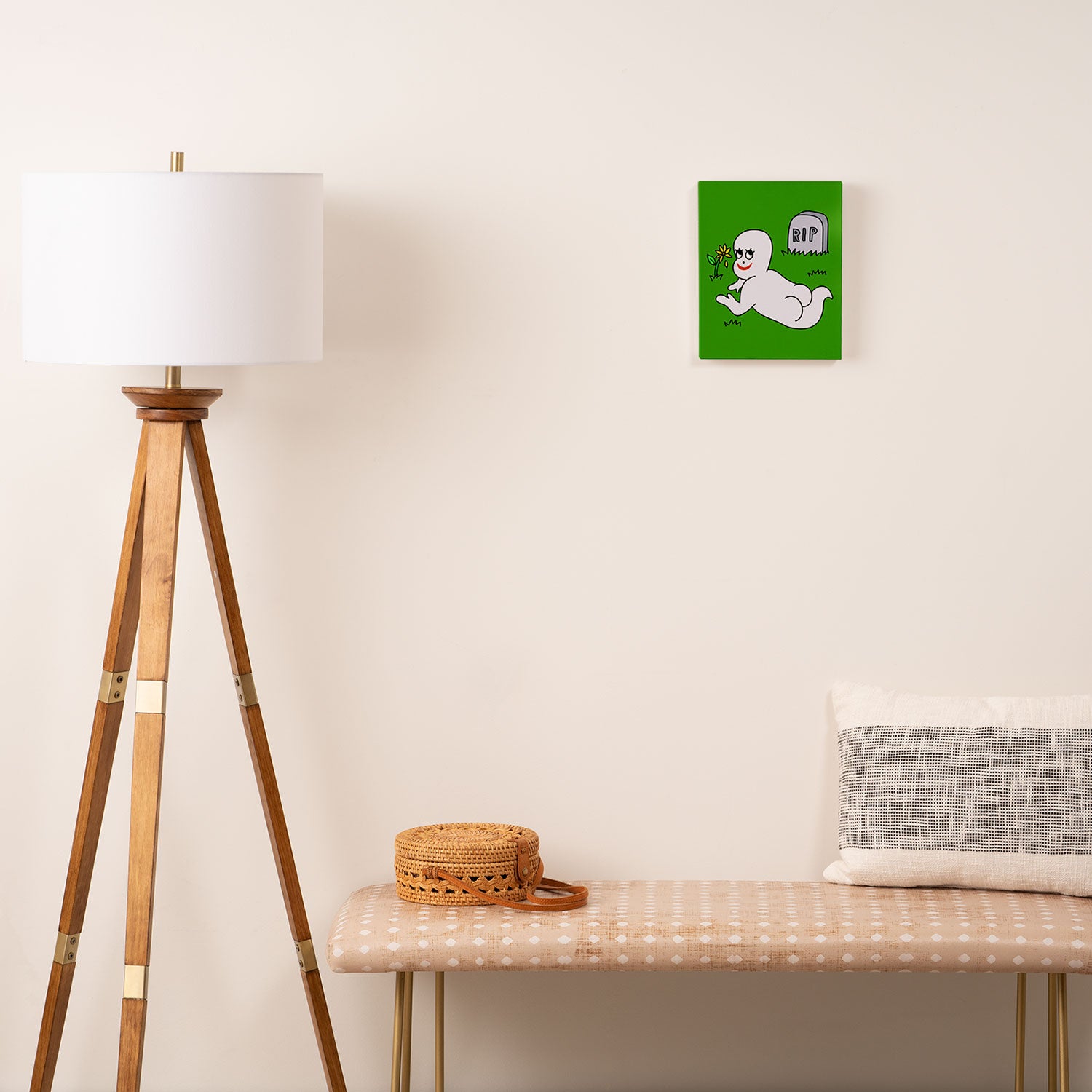 RIP Ghost Canvas Print Gallery Image 2