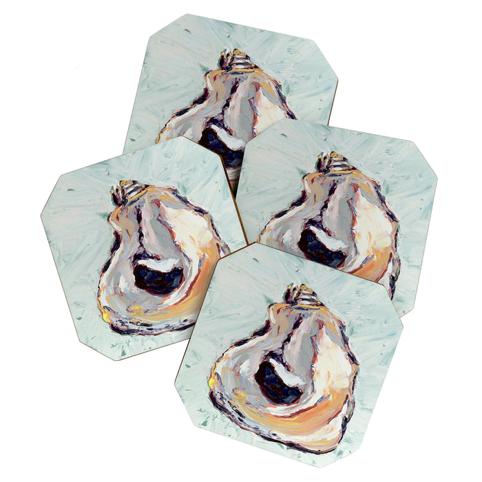 Oyster shell Coaster Gallery Image 1