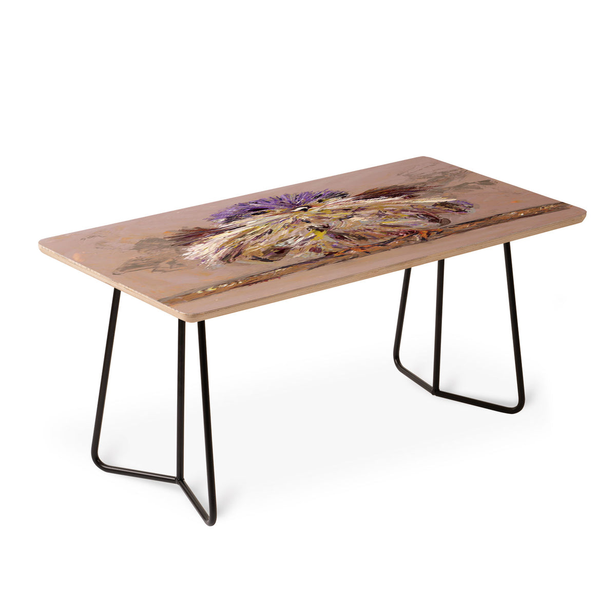 Colorful Feathered Bird Coffee Table Gallery Image 2
