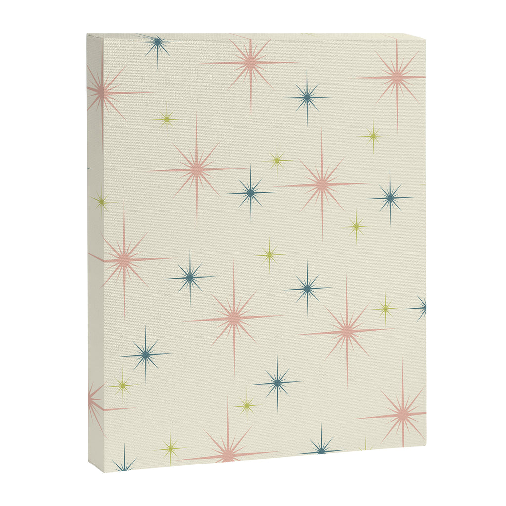Mid Century Modern Stars Canvas Print Gallery Image 8
