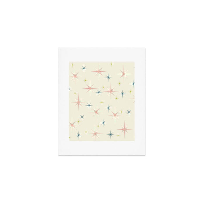 Mid Century Modern Stars Art Print Gallery Image 1