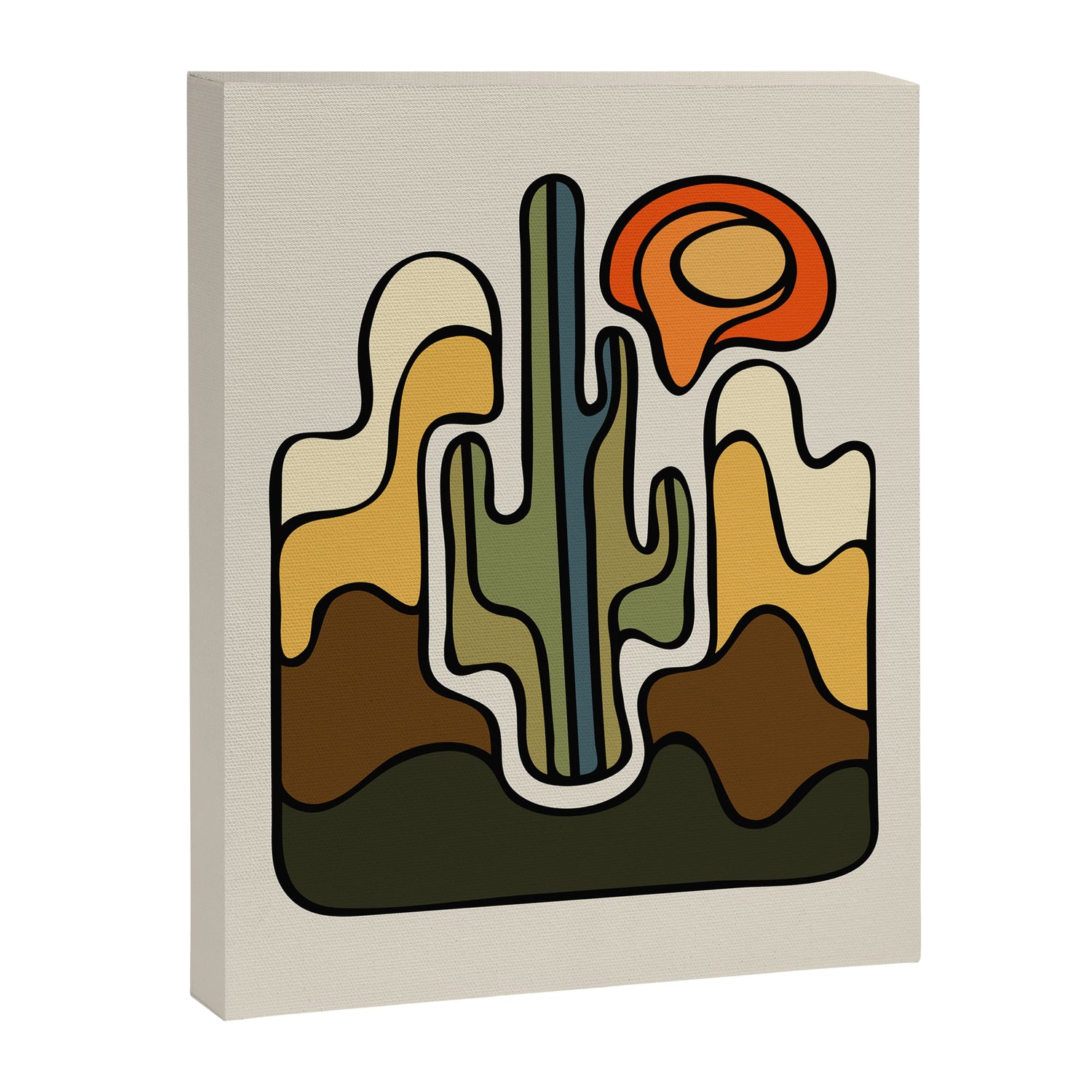 Desert Sun Canvas Print Gallery Image 8