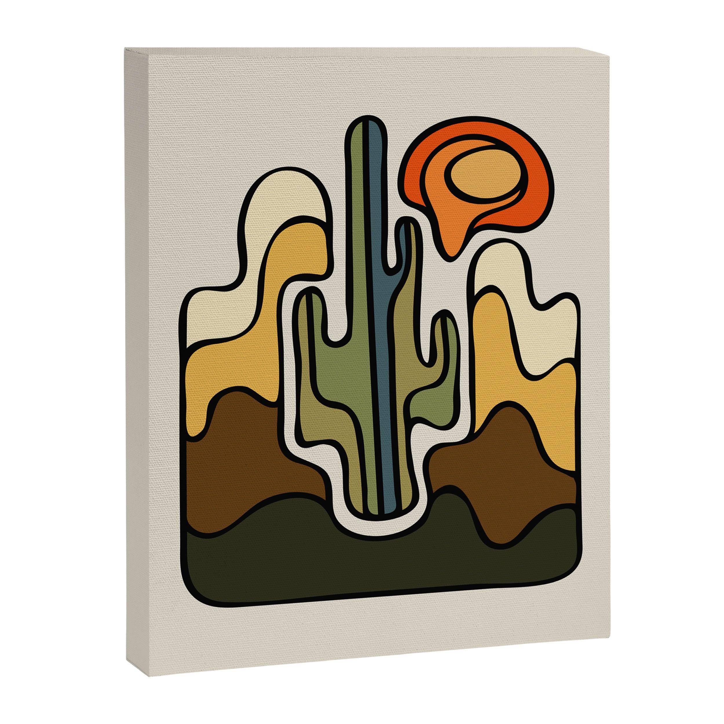 Desert Sun Canvas Print Gallery Image 8