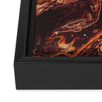 BAD KARMA Framed Canvas Print Gallery Image 3