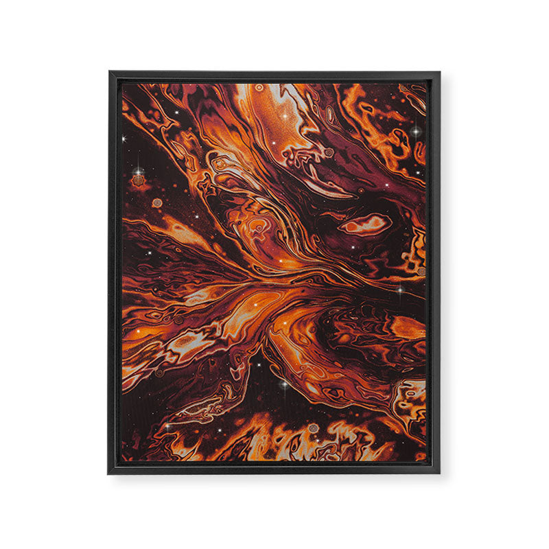 BAD KARMA Framed Canvas Print Gallery Image 6