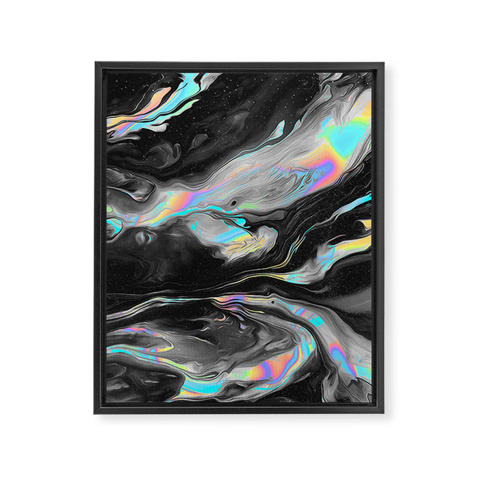BROKEN + DESERTED Framed Canvas Print Gallery Image 1