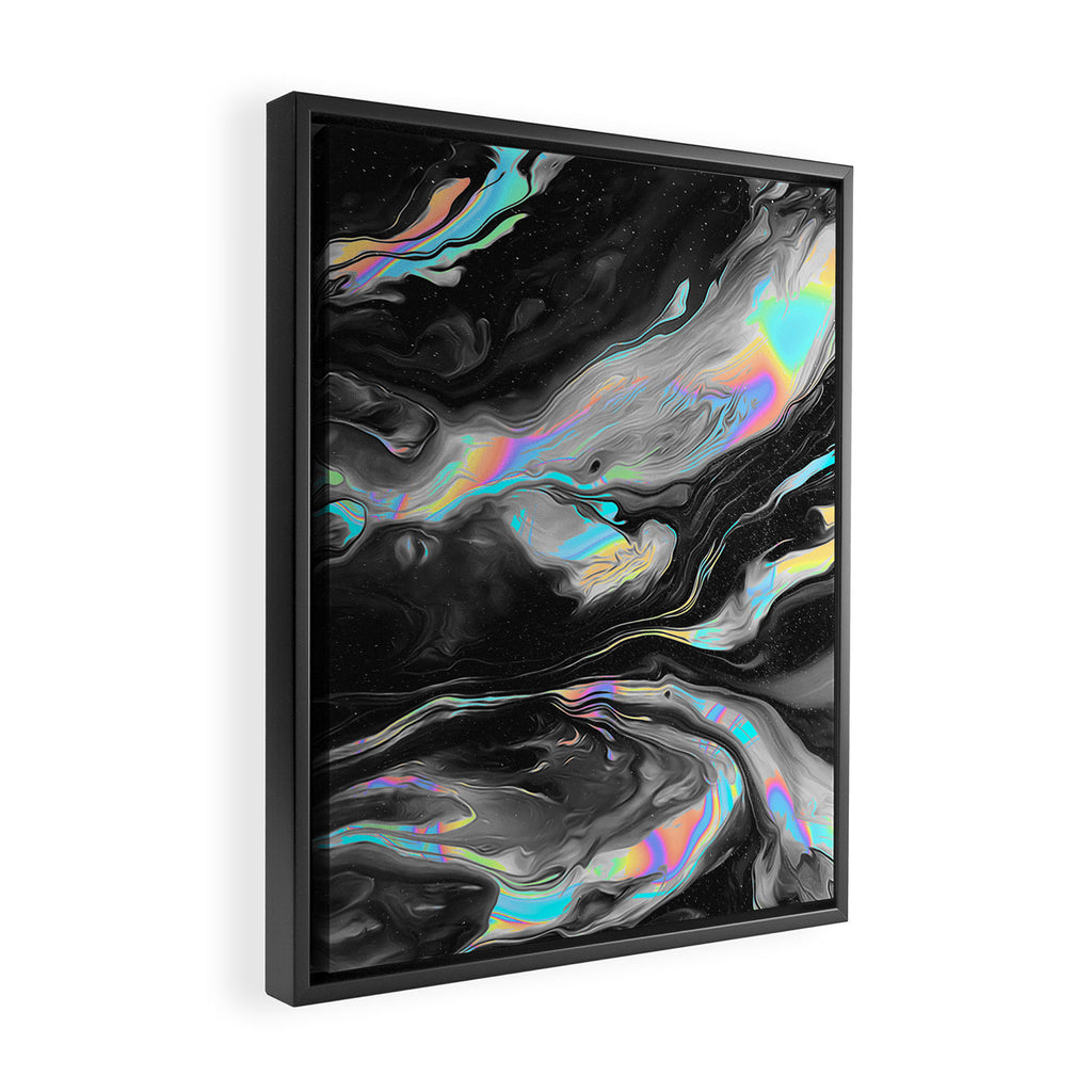 BROKEN + DESERTED Framed Canvas Print Gallery Image 2