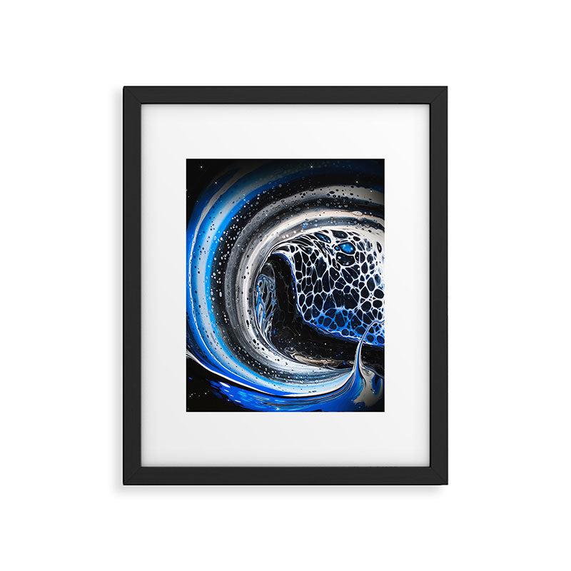 Burnt Letters Framed Art Print Gallery Image 5