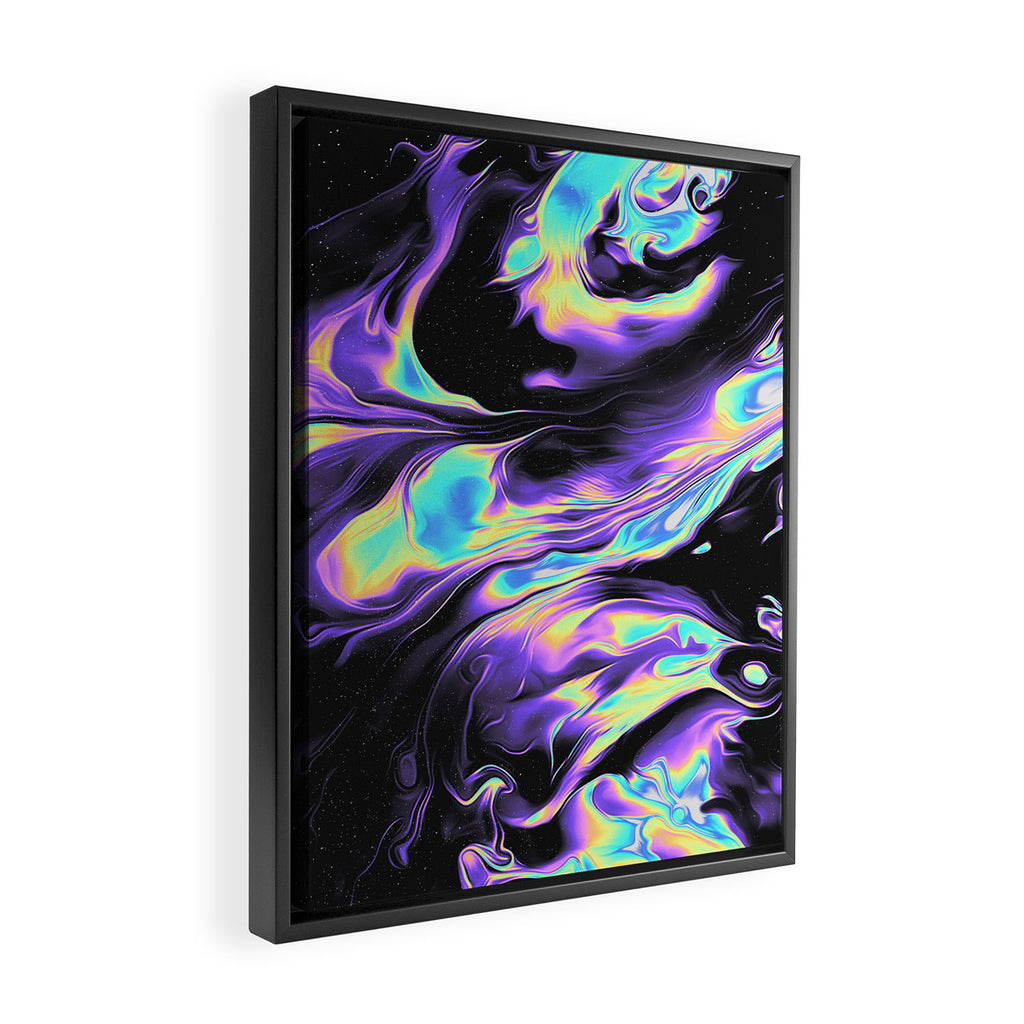 CHILD I WILL HURT YOU Framed Canvas Print Gallery Image 2