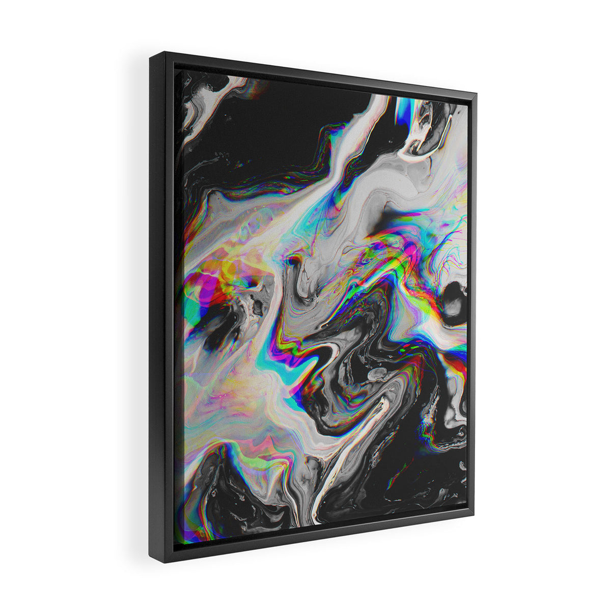 CONFUSION IN HER EYES THAT SAYS IT ALL Framed Canvas Print Gallery Image 2