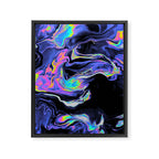 DESPAIR IN THE DEPARTURE LOUNGE Framed Canvas Print Gallery Image 6
