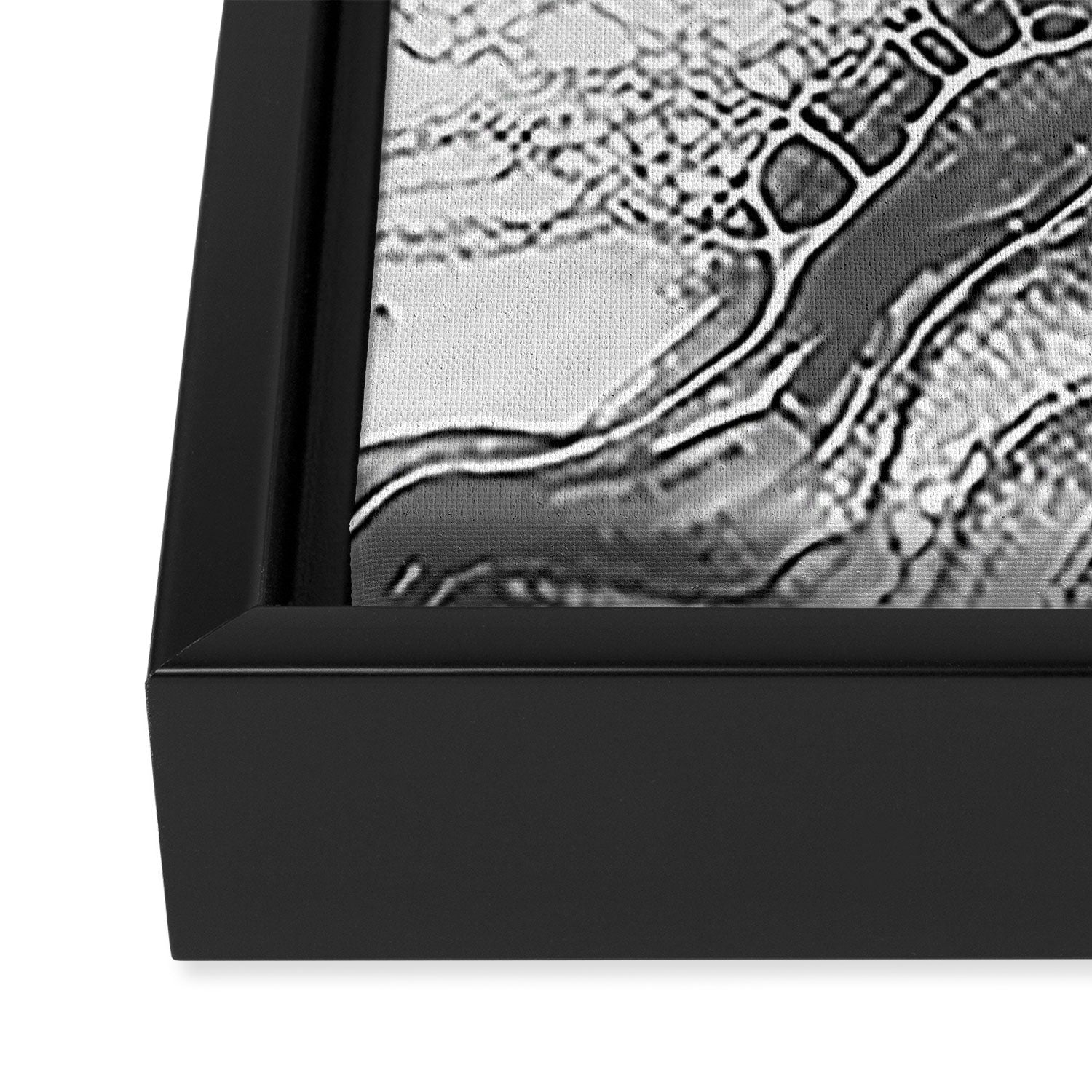 DISORDER Framed Canvas Print Gallery Image 3