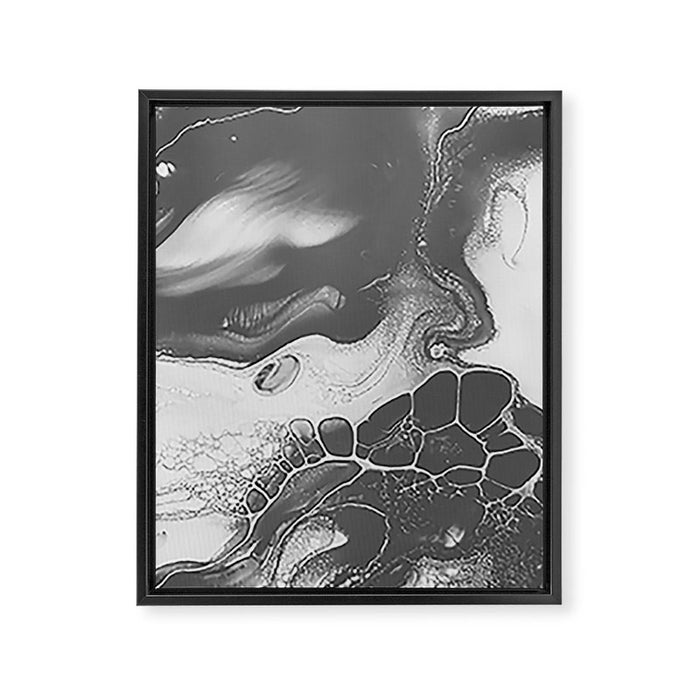 DISORDER Framed Canvas Print Gallery Image 1