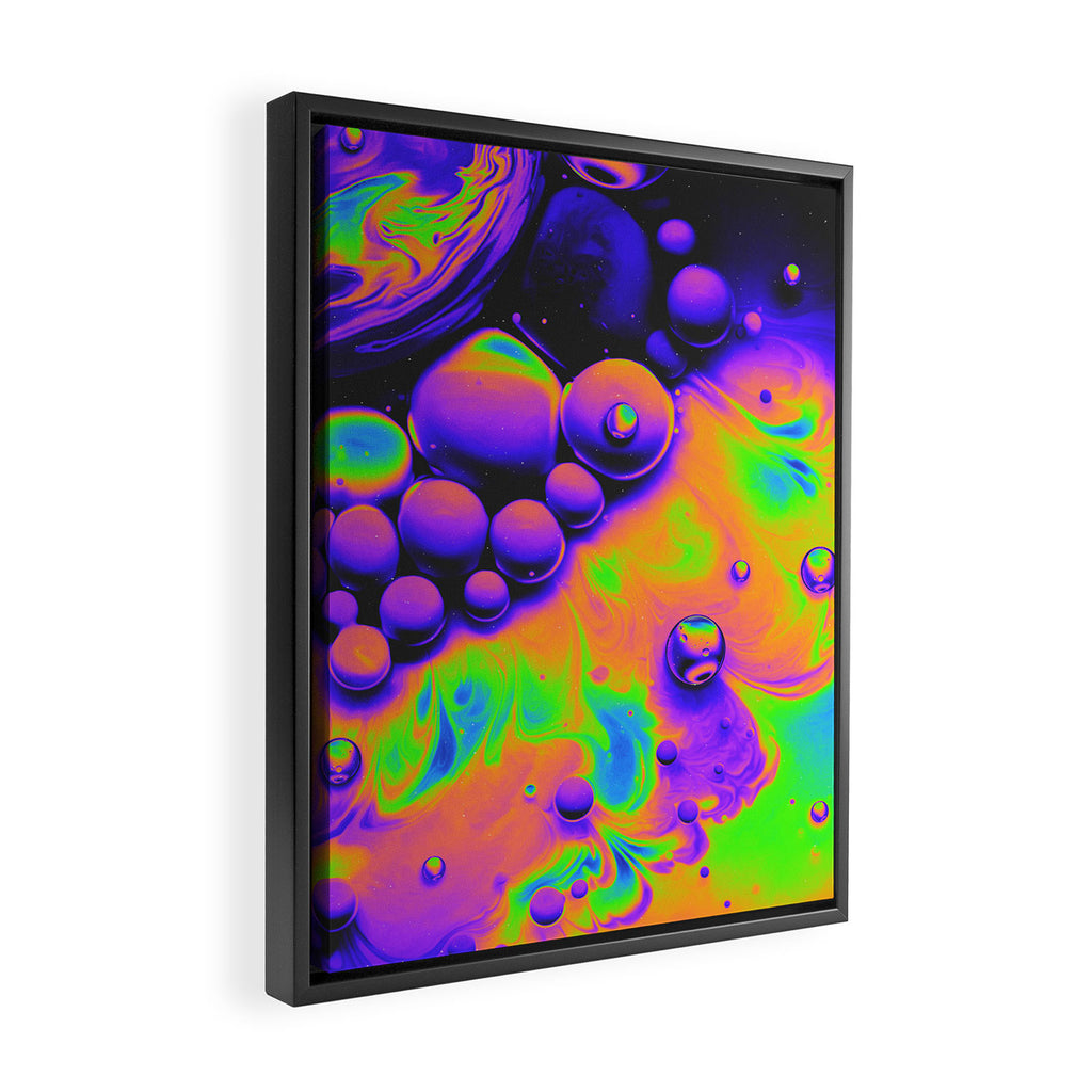 DISPOSABLE Framed Canvas Print Gallery Image 2