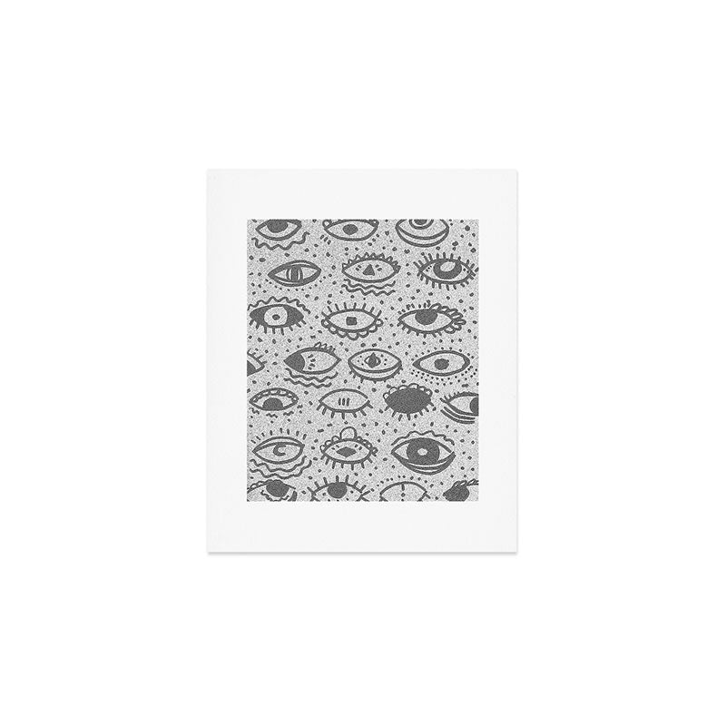 EYES PATTERN Art Print Gallery Image 1