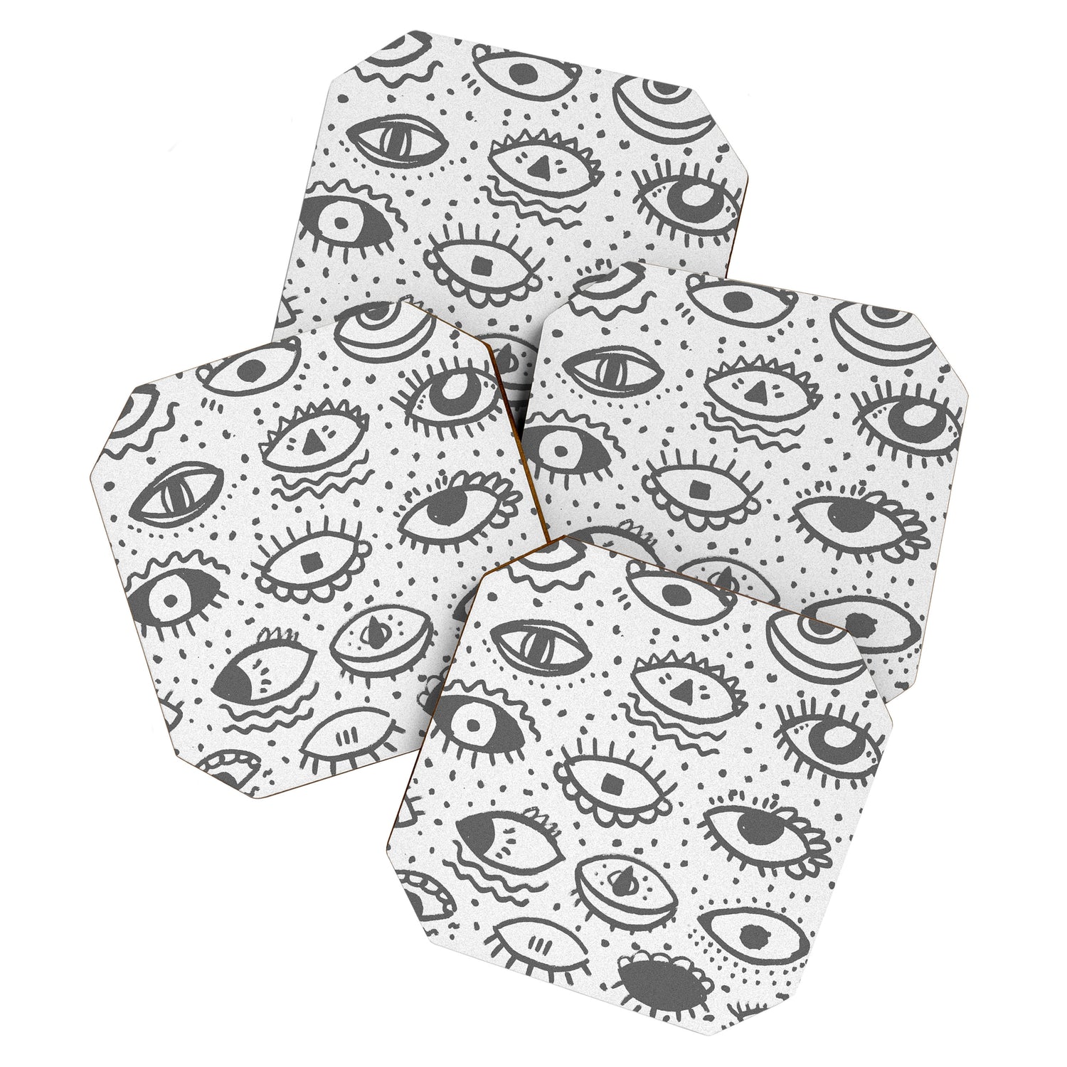 EYES PATTERN Coaster Gallery Image 1