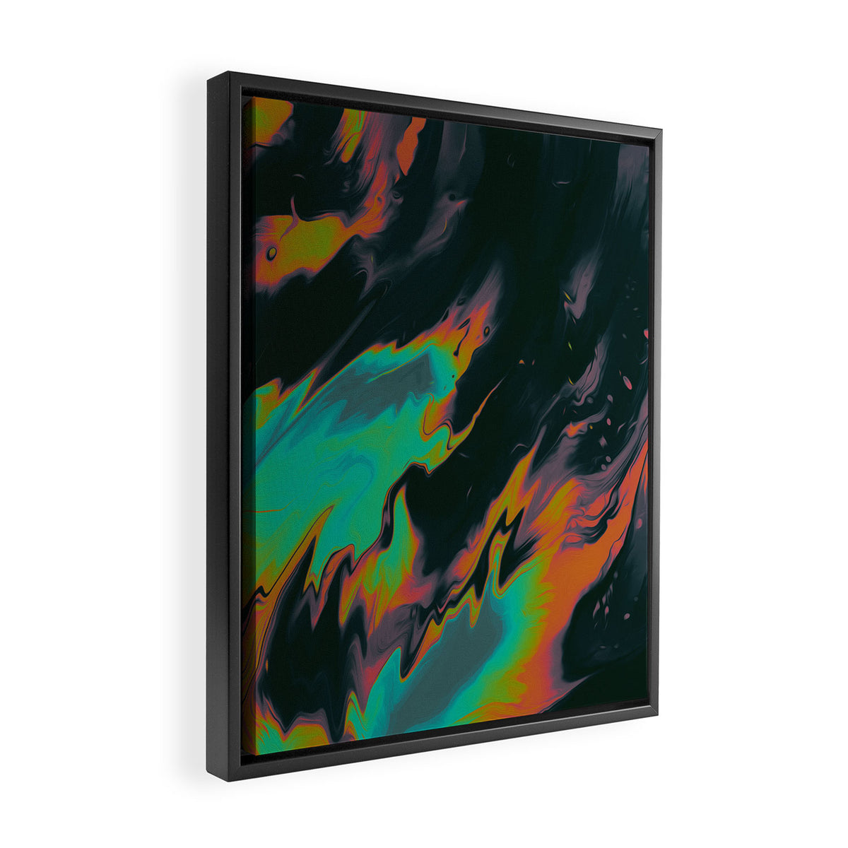HOLD YOUR HAIR DEEP DEVOTION Framed Canvas Print Gallery Image 2
