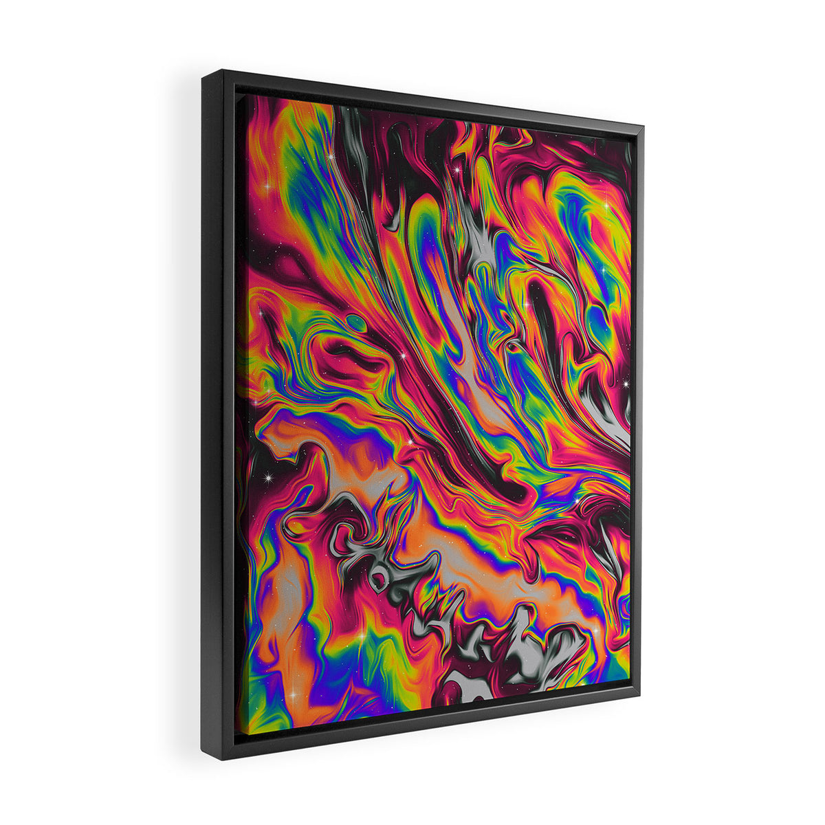 IT WOULD BE INVISIBLE Framed Canvas Print Gallery Image 2