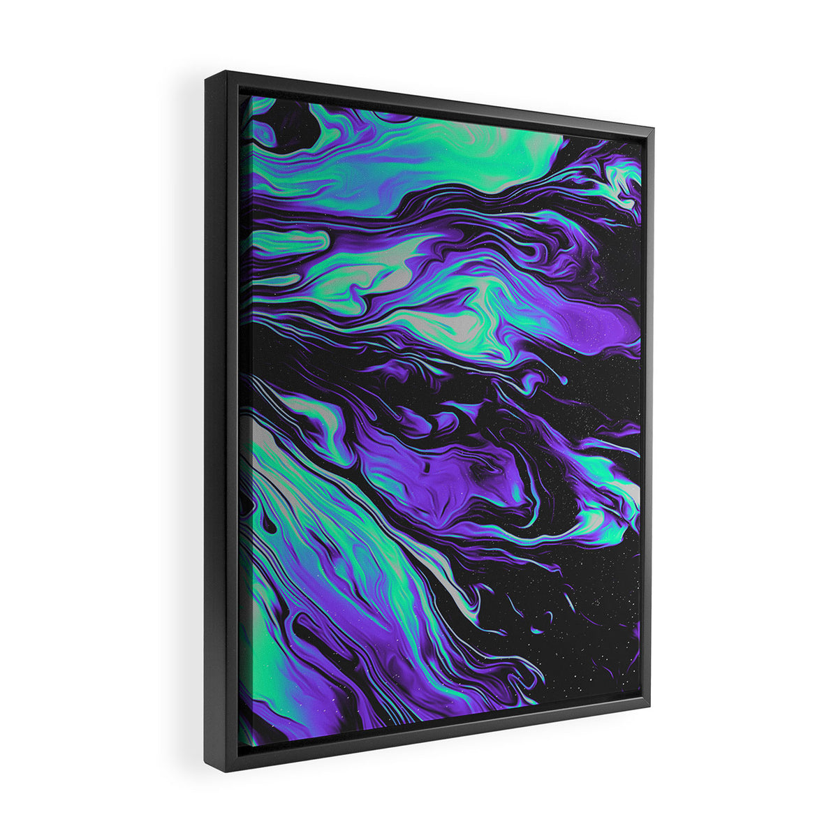 LAVENDER BLOOD Framed Canvas Print Gallery Image 2