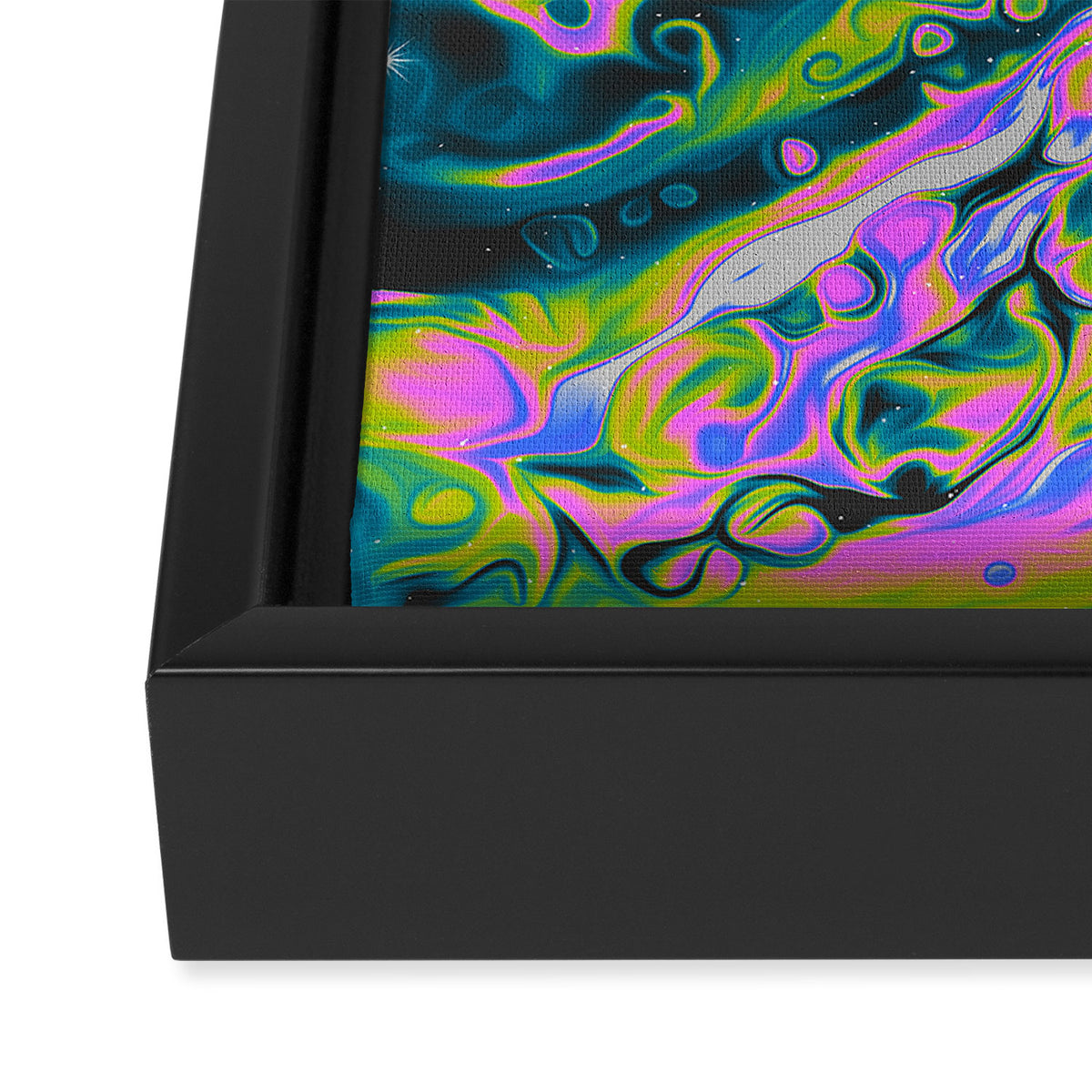 MAGNITUDE Framed Canvas Print Gallery Image 3