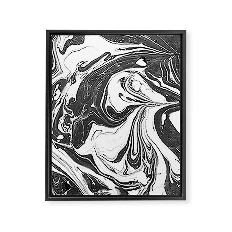 Marbling 2 Framed Canvas Print Gallery Image 8