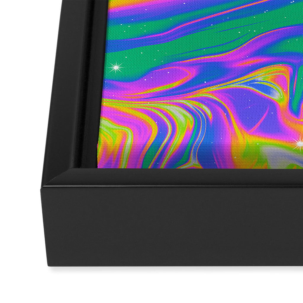 NEGATIVE Framed Canvas Print Gallery Image 3
