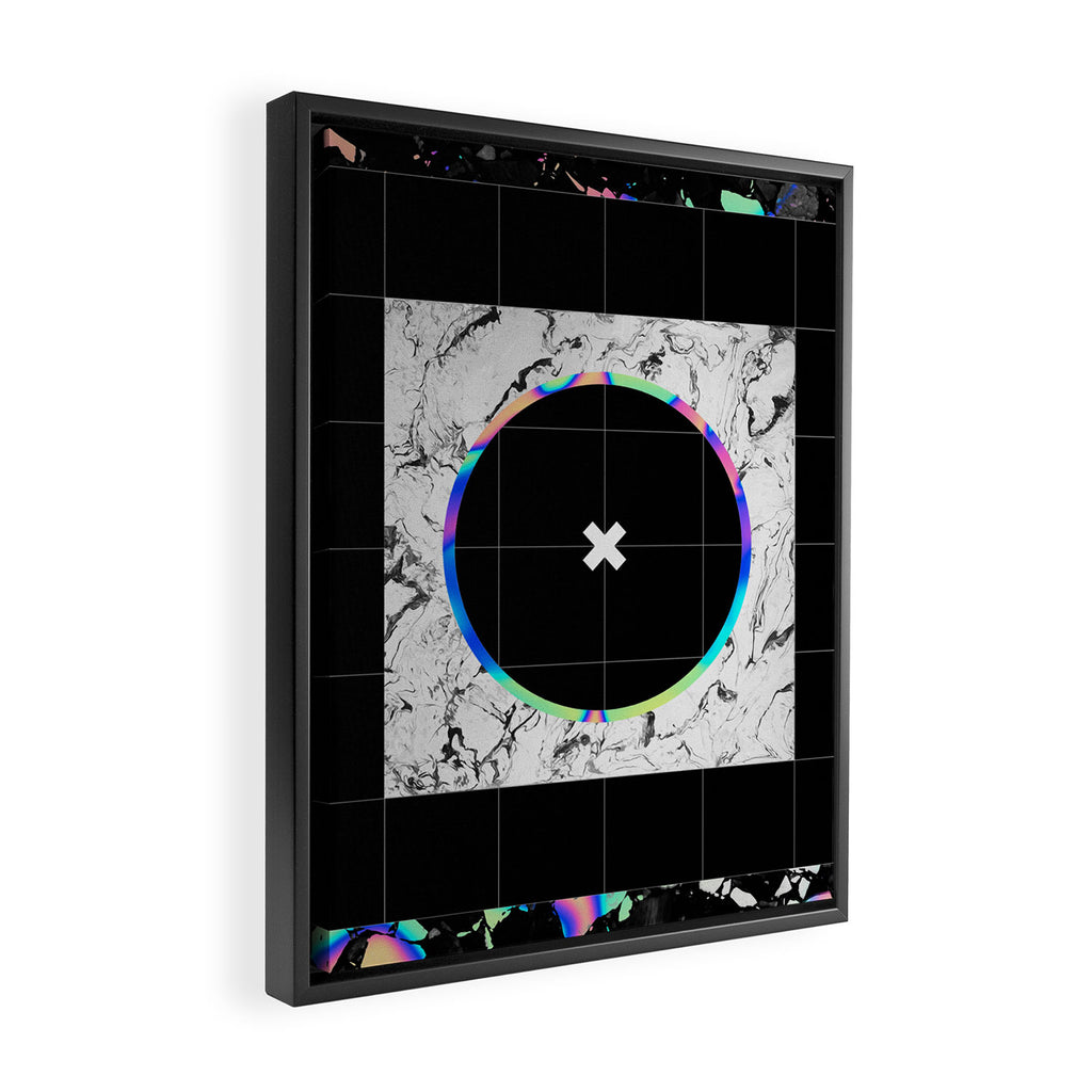 NO GOOD Framed Canvas Print Gallery Image 2