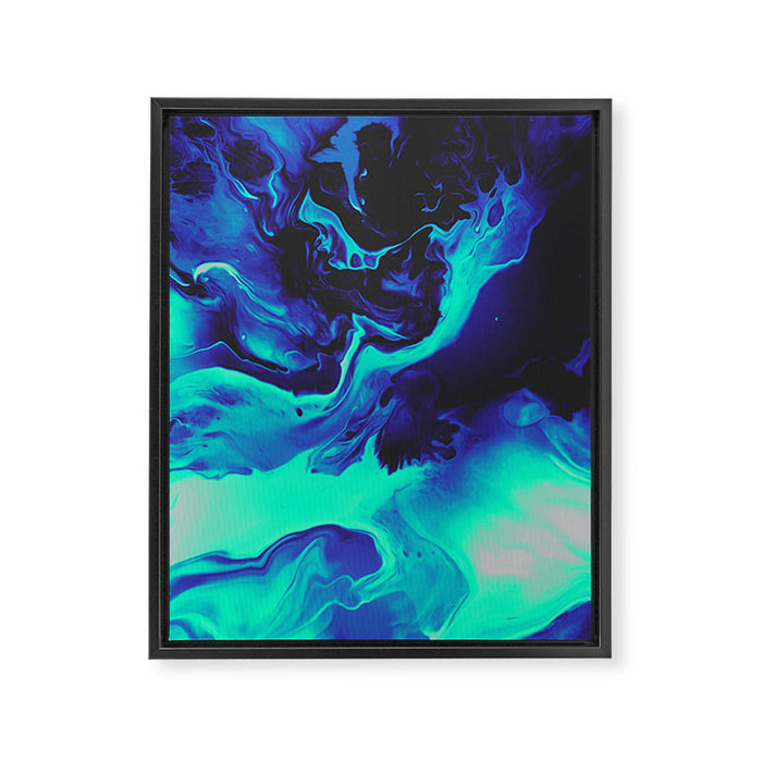RAMONA FLOWERS Framed Canvas Print Gallery Image 1