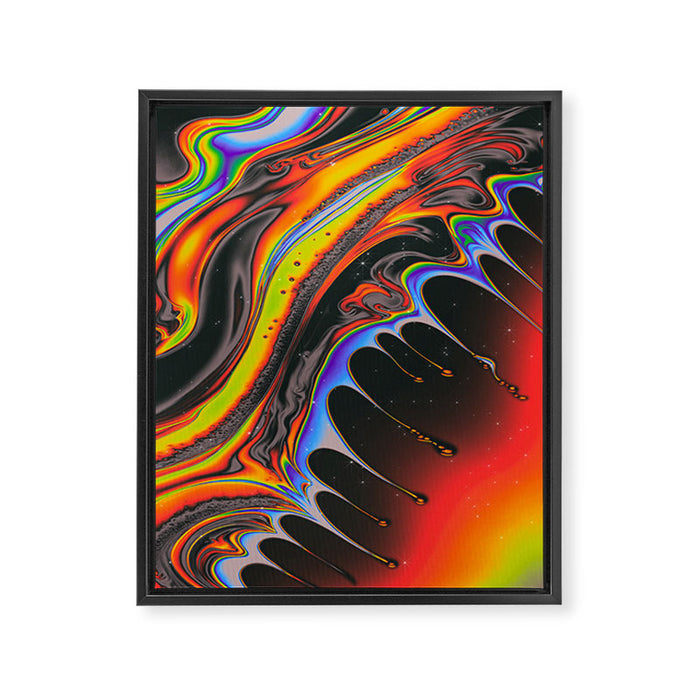 Return To The Abyss Framed Canvas Print Gallery Image 1