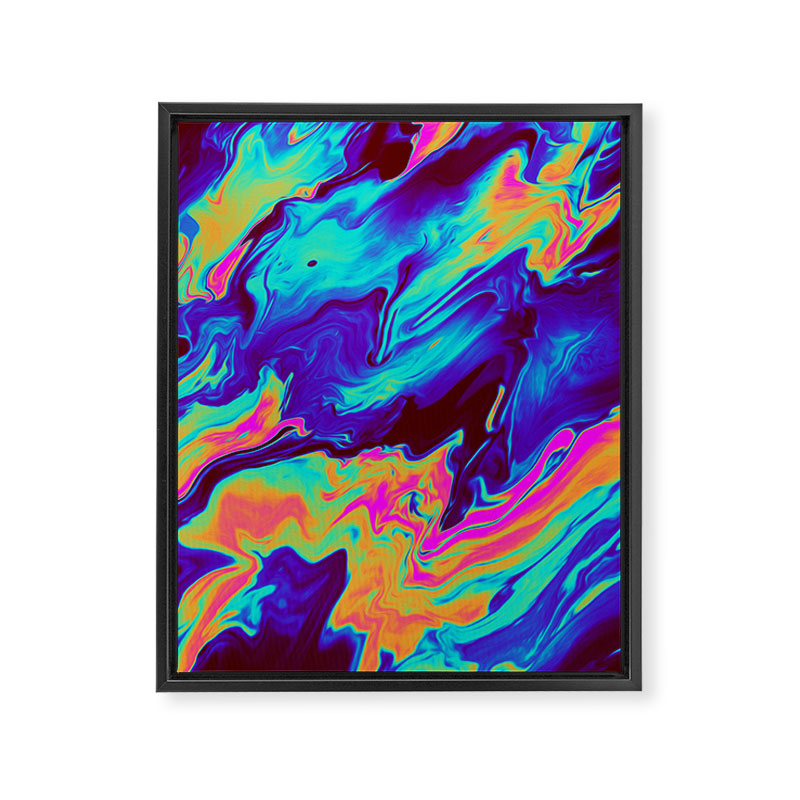 RIPTIDE Framed Canvas Print Gallery Image 6