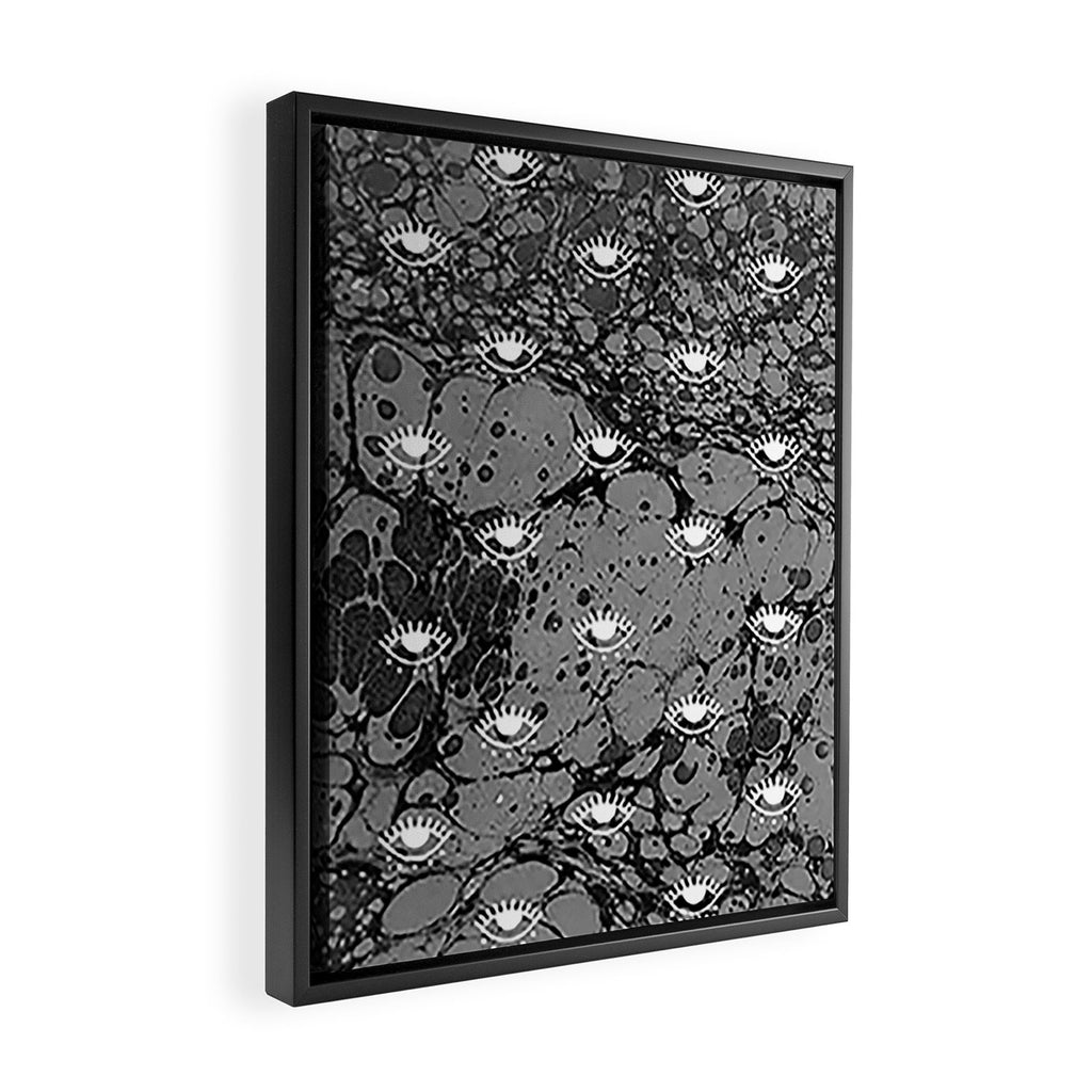 RUNNING UP THAT HILL Framed Canvas Print Gallery Image 2