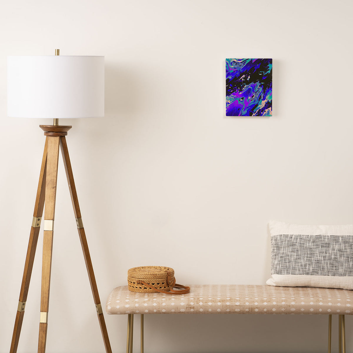 SAVE YOURSELF Canvas Print Gallery Image 2