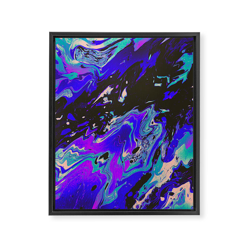 SAVE YOURSELF Framed Canvas Print Gallery Image 6