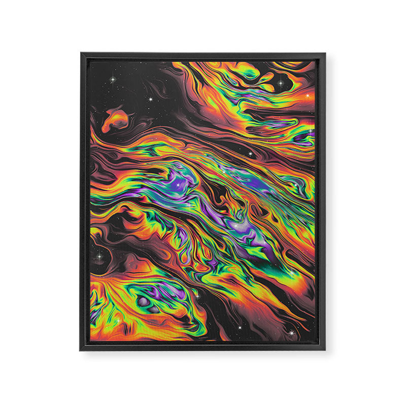 SEGA SUNSET Framed Canvas Print Gallery Image 6