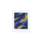 SLOW ICE + OLD MOON Art Print Gallery Image 1