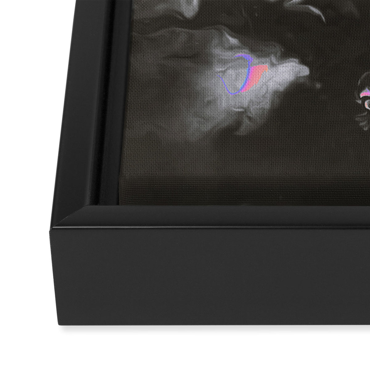 SPACE & TIME Framed Canvas Print Gallery Image 3