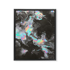 SPACE & TIME Framed Canvas Print Gallery Image 6