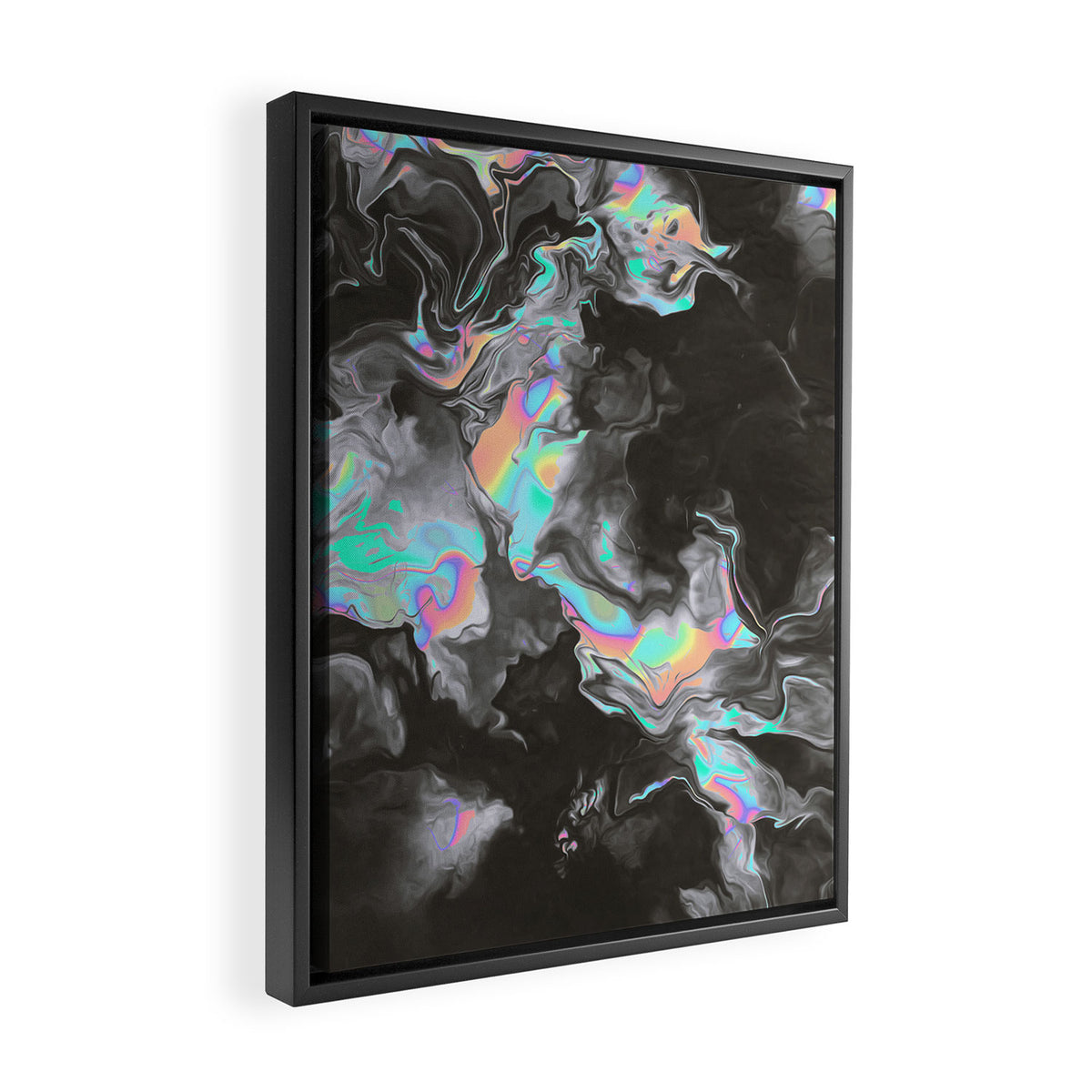SPACE & TIME Framed Canvas Print Gallery Image 2