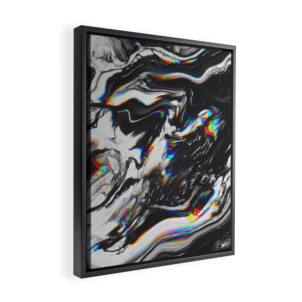 STOP MAKING THE EYES AT ME Framed Canvas Print Gallery Image 2