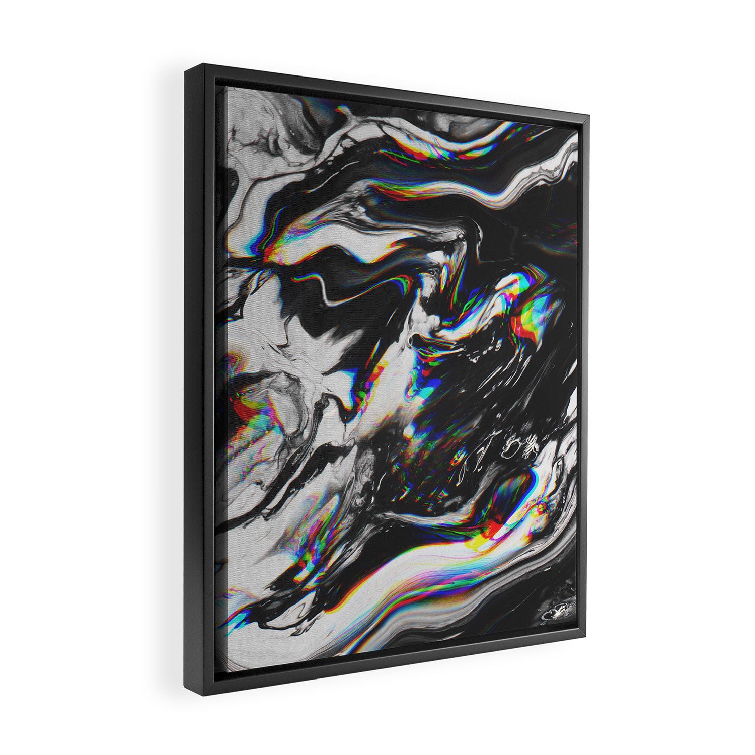 STOP MAKING THE EYES AT ME Framed Canvas Print Gallery Image 2